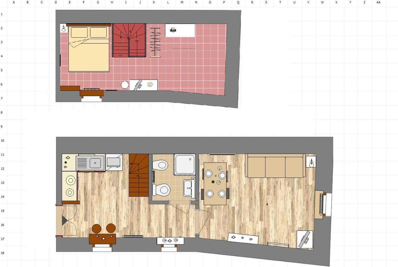 דירות גוביו Red House מראה חיצוני תמונה